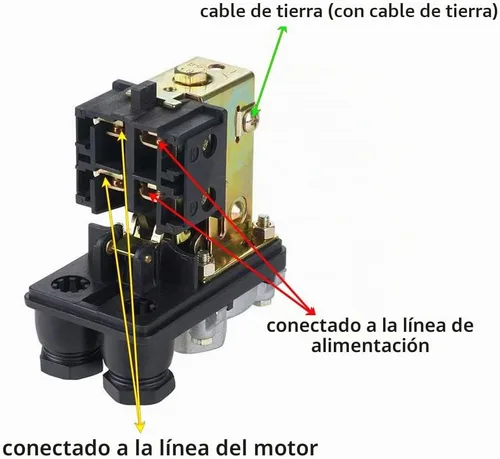 Vista 5 de Regulador del colector del interruptor de presión de la válvula