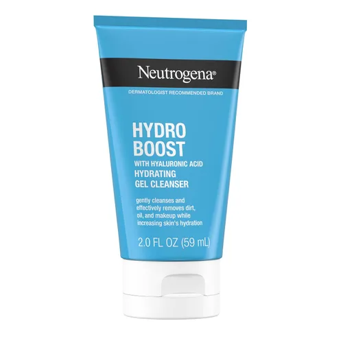 Vista 5 de Neutrogena Hydro Boost - Limpiador facial hidratante con ácido hialurónico, lavado facial diario y removedor de maquillaje, limpiador de gel