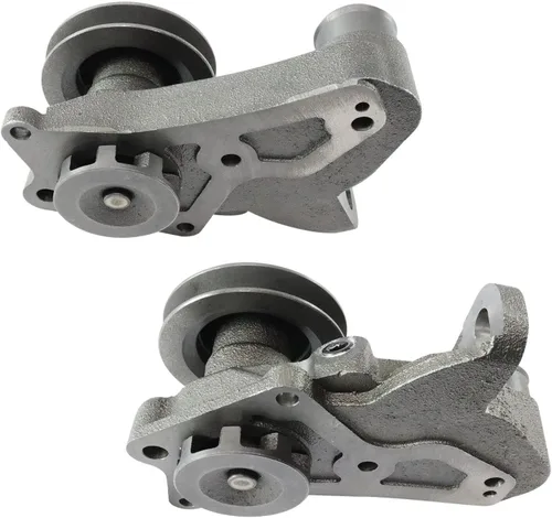 Vista 4 de Par (2) bombas de agua de cabeza plana compatibles con la camioneta Fo-rd F1 Deluxe Anglia 1932-1952 #GH5592DRV, GH5592PASS; no necesita taladrar ni