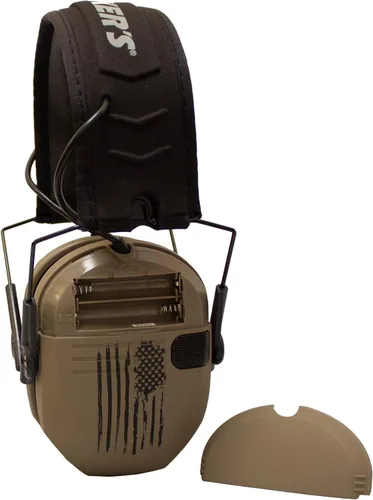Vista 6 de Walker's Razor Slim - Protector auditivo electrónico para tiro (amplificación y supresión de sonido) con estuche protector
