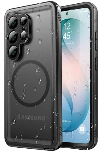 Vista 13 de SPORTLINK - Funda impermeable para Samsung Galaxy S25 Ultra, protector de pantalla integrado a prueba de golpes y polvo, cubierta protectora