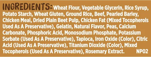 Vista 10 de Nutrish Rachael Ray Soup Bones - Golosinas para perros, sabor a carne y cebada, 6 huesos (paquete de 2)