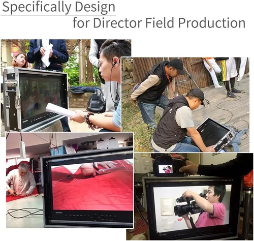 Vista 6 de P173-9HSD-CO 17,3 pulgadas de transporte en el monitor del director de producción de difusión con 3G SDI HDMI YPbPr entrada y salida Diseño