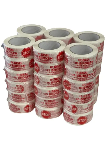Vista 6 de Cinta de embalaje transparente resistente, 6 rollos de 2 pulgadas x 110 yardas (330 pies) por rollo de cinta de sellado de cartón para embalaje