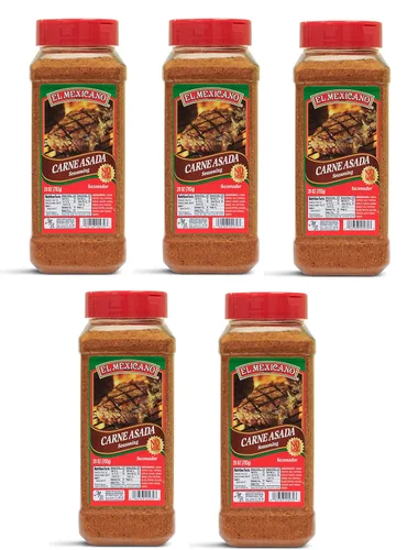 Vista 2 de El Mexicano Condimento Carne Asada 28oz (paquete de 2)