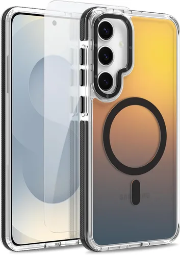 Vista 116 de Funda magnética para Google Pixel 10 Pro XL [compatible con Magsafe] [bonito diseño fluorescente de moda] a prueba de golpes, delgada, translúcida