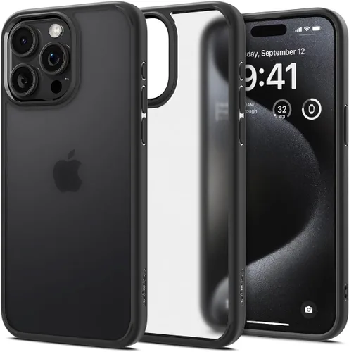 Vista 103 de Spigen Funda para iPhone 12 Mini, ultra híbrida, sin anillo magnético, antiamarilleo, transparente