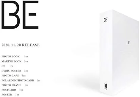 Vista 2 de BTS [ BE (edición Deluxe) ] 7º mini álbum - CD+libro de fotos de 192p+libro de 32p+1ea póster lírico+8ea tarjetas de fotos + 1ea tarjeta de fotos