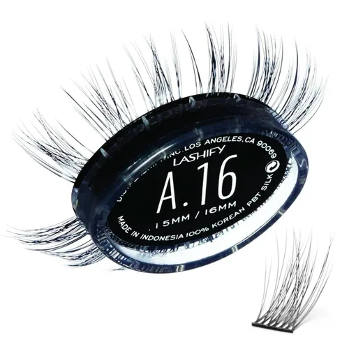 Vista 33 de Lashify Amplify - Extensiones de pestañas Gossamer de 0.47 pulgadas, color ceniza, pestañas postizas para un aspecto natural