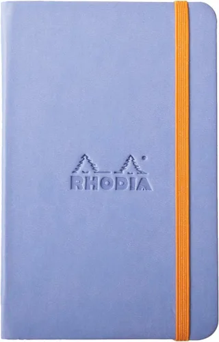 Vista 11 de Rhodia Rhodiarama Cuaderno Web A5, 5.5 in x 8.25 in, Rayado - Anís (118746)