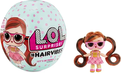 Vista 10 de L.O.L. Surprise! Muñecas Hairvibes con 15 sorpresas y extensiones para mezclar y combinar