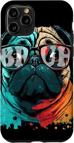 Vista 29 de Bruh Pug Aesthetic Funny Men Women Boy Girl Dog Case for iPhone 17