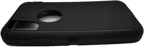 Vista 5 de Funda exterior de goma TPE de repuesto compatible con Otterbox Defender Series para iPhone Xs Max, color negro