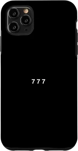 Vista 12 de iPhone 11 Angel Numbers 777 Lucky Spiritual Sign Guide Manifesting Case