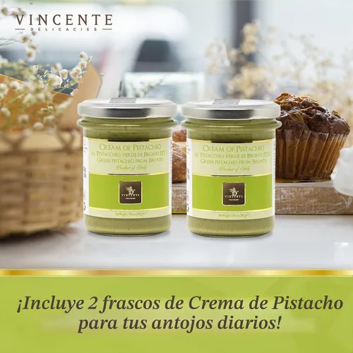 Vista 6 de Vincente Delicacies - Pasta de pistacho para pan, pastelería, helado y postre (7.05 onzas, paquete de 2)
