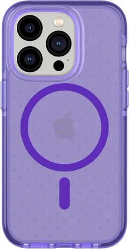 Vista 23 de tech21 iPhone 14 Pro Max Evo Check compatible con MagSafe® – Funda protectora delgada y absorbente de golpes con protección FlexShock Multi-Drop
