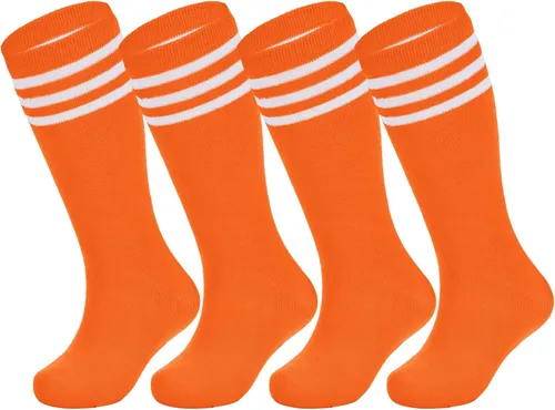 Vista 18 de American Trends 2 pares de calcetines de sóftbol para niños pequeños Rosa fuerte