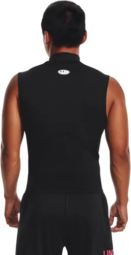 Vista 9 de Under Armour HeatGear Armour Compresión Mock Sin Mangas para Hombre