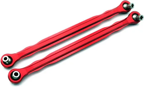 Vista 2 de Dederos de aluminio, barra de dirección - 1PR Reemplazo de 7748 Rojo para Traxxas XMAXX X-Maxx