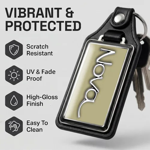 Vista 3 de Brotherhood Car Key Chain for Cutlass - Classic Models Keychain for Men and Women Gift Key Ring