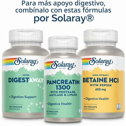 Vista 6 de SOLARAY Extracto de goma de masilla 500 mg 45