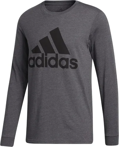Vista 4 de adidas Men's Basic Badge of Sport Long Sleeve Tee