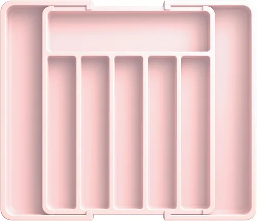 Vista 16 de Aujen Organizador de cubiertos – Organizador de cajones de cocina expandible, organizador de utensilios ajustable, bandeja de cubiertos
