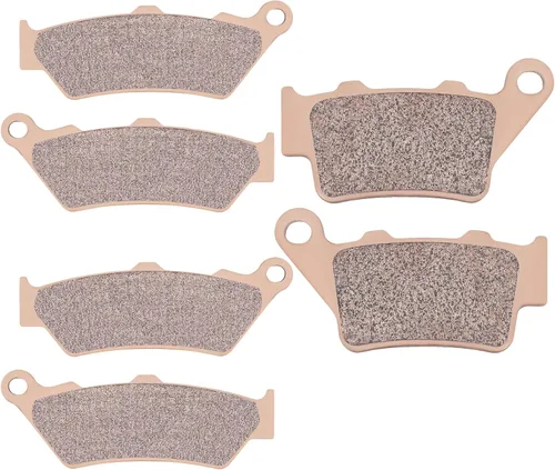 Vista 2 de AHL Pastillas de Freno Delanteras y Traseras para BMW F800GS F800 GS 2008-2011 (Semi-metálico)