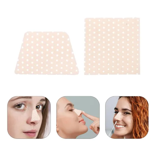Vista 8 de 2pcs Resin Nasal Splint Nose Shaper External Support Beige