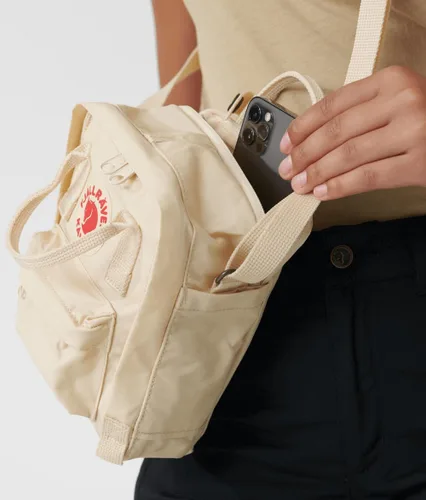 Vista 3 de Fjallraven Kanken - Bolsa cruzada cruzada, compacta y ligera, para viajes y transporte diario (Apple Mint)