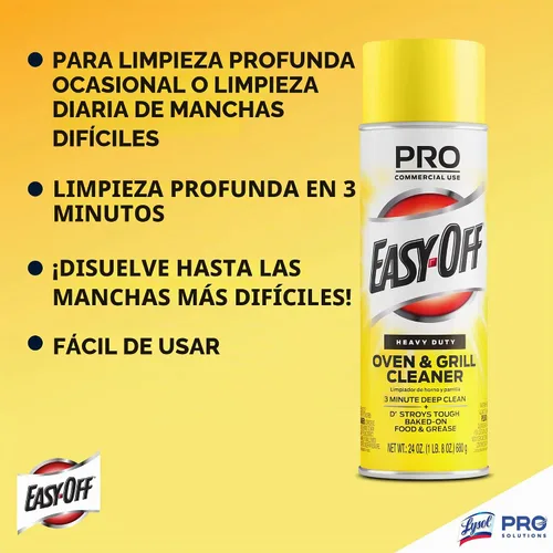 Vista 6 de Easy Off Limpiador profesional para horno y parrilla
