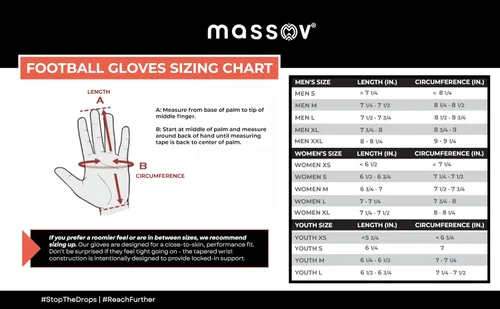 Vista 4 de EVO2 Youth Football Gloves – Sticky Grip ProTac Palms, Lightweight Breathable Mesh Fit, SFIA – Kids Football Gloves