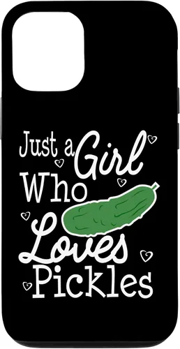 Vista 28 de Pickles Just A Girl Who Loves Funny Case for iPhone 16