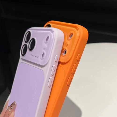 Vista 4 de Caseative Funda para iPhone 18 Pro Max, color negro Protección de lente de cámara de cristal, cubierta trasera esmerilada magnética compatible