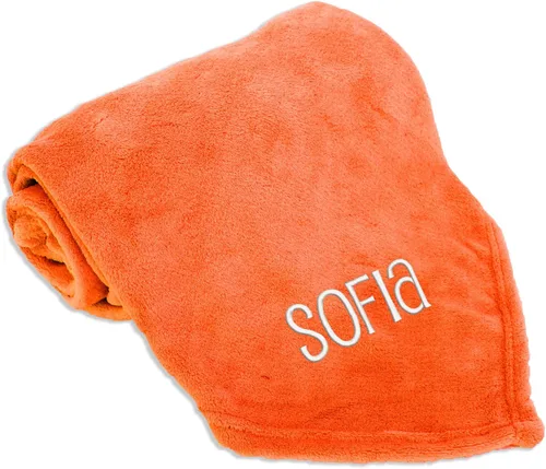 Vista 8 de Threadart Manta personalizada bordada con nombre súper suave y ultrasuave, manta de forro polar de 50 x 60 pulgadas, bordado personalizado incluido