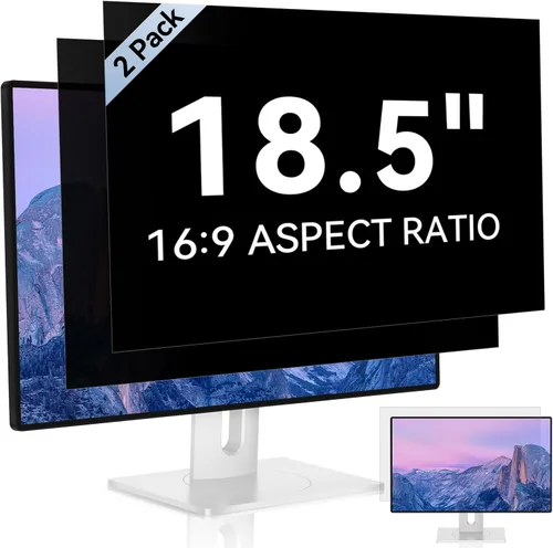 Vista 22 de Pantalla magnética de privacidad para MacBook Pro de 13 pulgadas (2016-2022, M1, M2), filtro de luz azul antirreflejos con cubierta de cámara