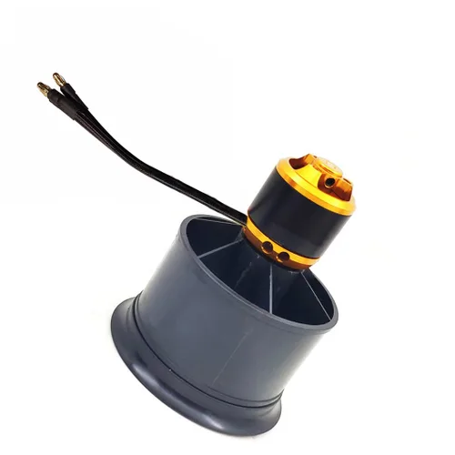 Vista 4 de CW 1.969 in Ventilador conducido 5000KV Motor 12-Blade CW Positivo 1.969 in EDF Ventilador para avión RC Ventilador conducido EDF Jet Aircraft