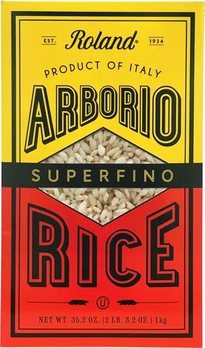 Vista 7 de Roland Foods Superfino Arborio Arroz, alimento importado especial, 35.2 onzas, paquete de 1