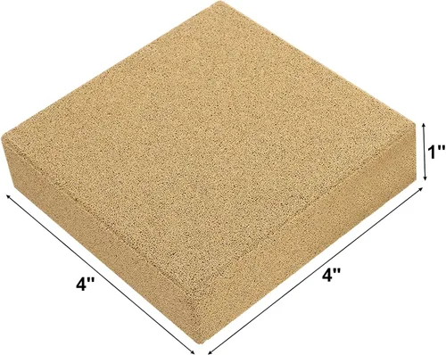 Vista 2 de RealPlus Medios de filtro para acuario, bio ladrillo cerámico, medios de filtro biológico para acuarios marinos y de agua dulce, estanque de peces