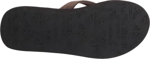 Vista 4 de Quiksilver Men's Carver Suede 3 Point Flip Flop Athletic Sandal