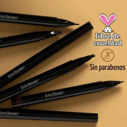 Vista 6 de Black Radiance Eye Appeal™ Micro Brow Pen Marrón Oscuro Negro
