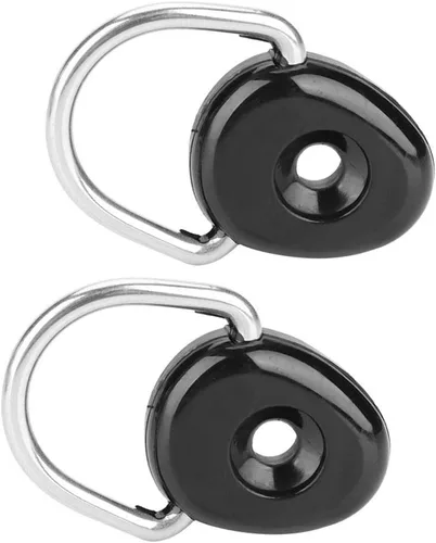 Vista 6 de Tbest 6 unids canoa D hebilla lazo lazo seguridad cubierta montaje accesorios piezas kayak pesca equipo kayak d anillo