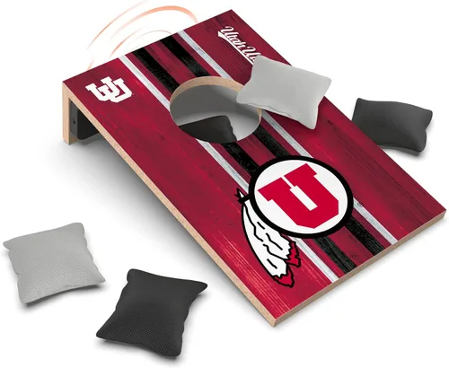 Vista 7 de SOAR Juego de Cornhole de mesa NCAA y altavoz Bluetooth