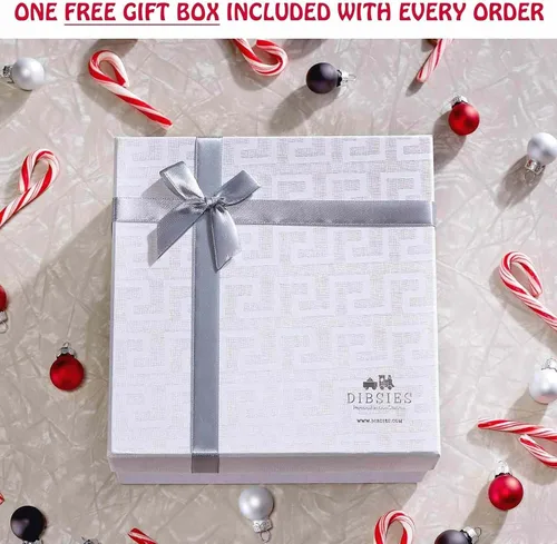 Vista 5 de Adorno Navideño Colgante Personalizado para Parejas Mr & Mrs Claus (Santa Genial y la Señorita Claus)