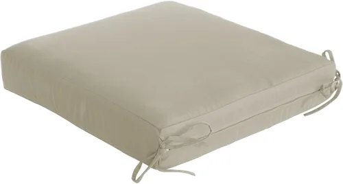 Vista 4 de QILLOWAY Juego de cojines para sillas de exterior con cuerdas, cojines de repuesto para muebles de patio (beige)