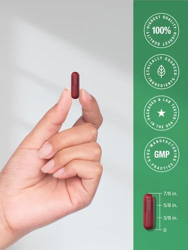 Vista 7 de Horbäach Cápsulas de polvo de raíz de remolacha de 8000 mg 320 píldoras Fórmula sin OMG, sin gluten Suplemento de extracto de hierbas de alta