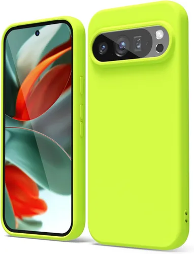 Vista 119 de oakxco para Google Pixel 6A Funda de teléfono de silicona líquida, diseño estético lindo y delgado para mujer y niña, cubierta de gel suave, lisa