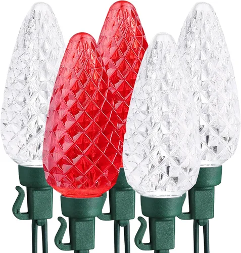 Vista 15 de Brizled - Luces de Navidad C9 para decoraciones navideñas al aire libre