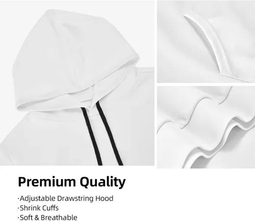 Vista 4 de Anime Hoodie, Novelty Hooded Pullover Sweatshirt, Casual Cosplay Sweatshirt for Men Women