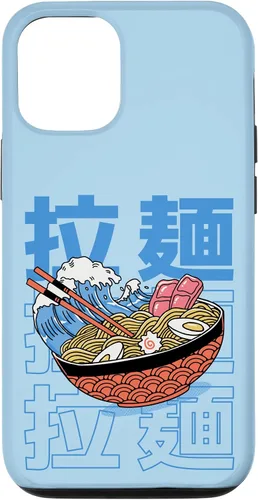 Vista 28 de The Great Ramen Off Kanagawa - Carcasa para iPhone 16, diseño tradicional japonés